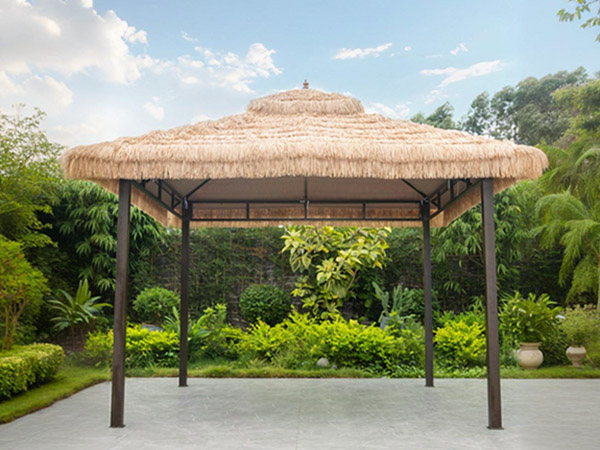 稻草凉亭