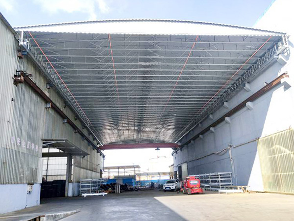 隆安省架空电动棚